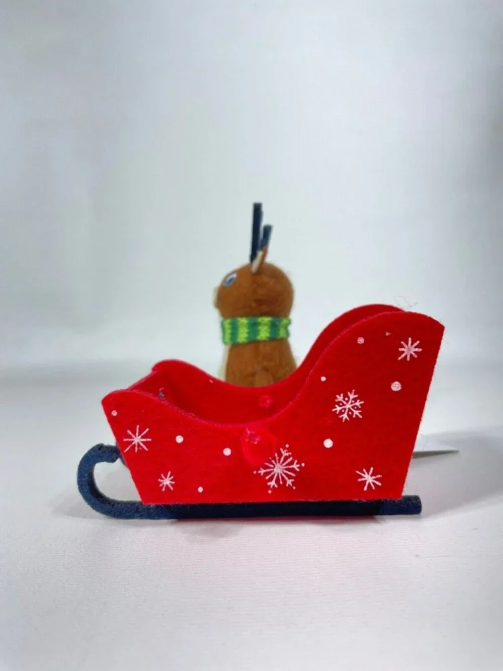 Target Wondershop Christmas Felt Duo Reindeer & Sleigh Figures 4